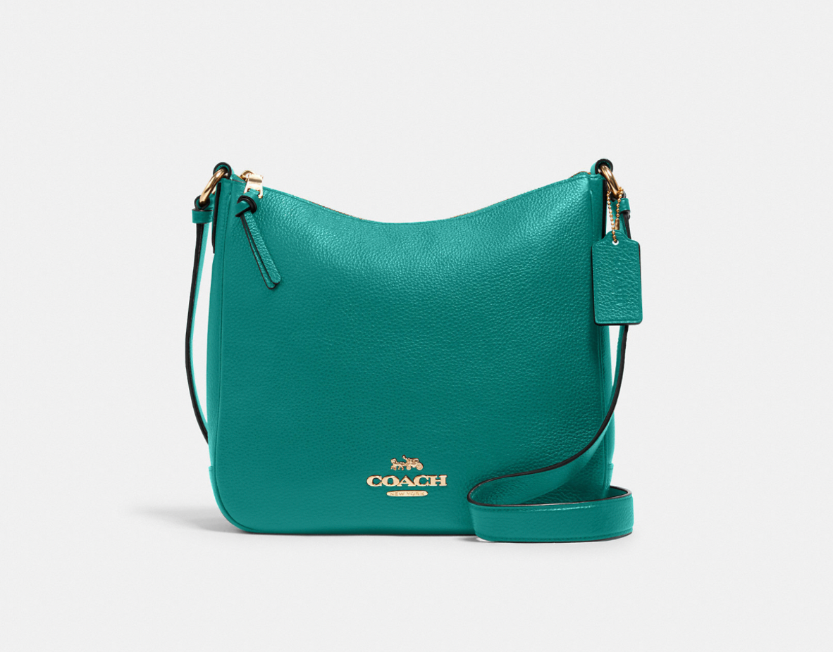 Coach clearance turquoise purse